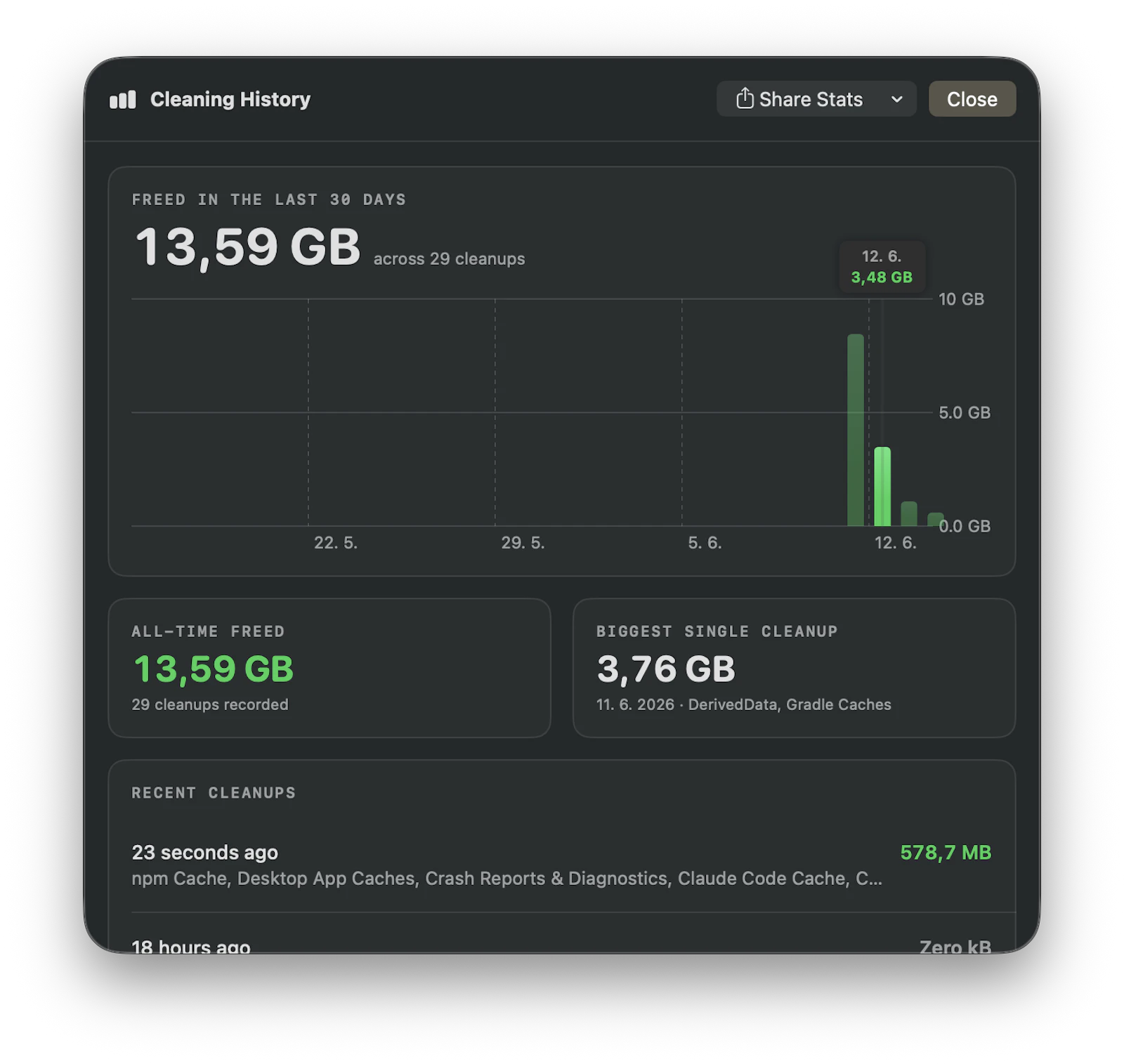DevCleaner screenshot 9
