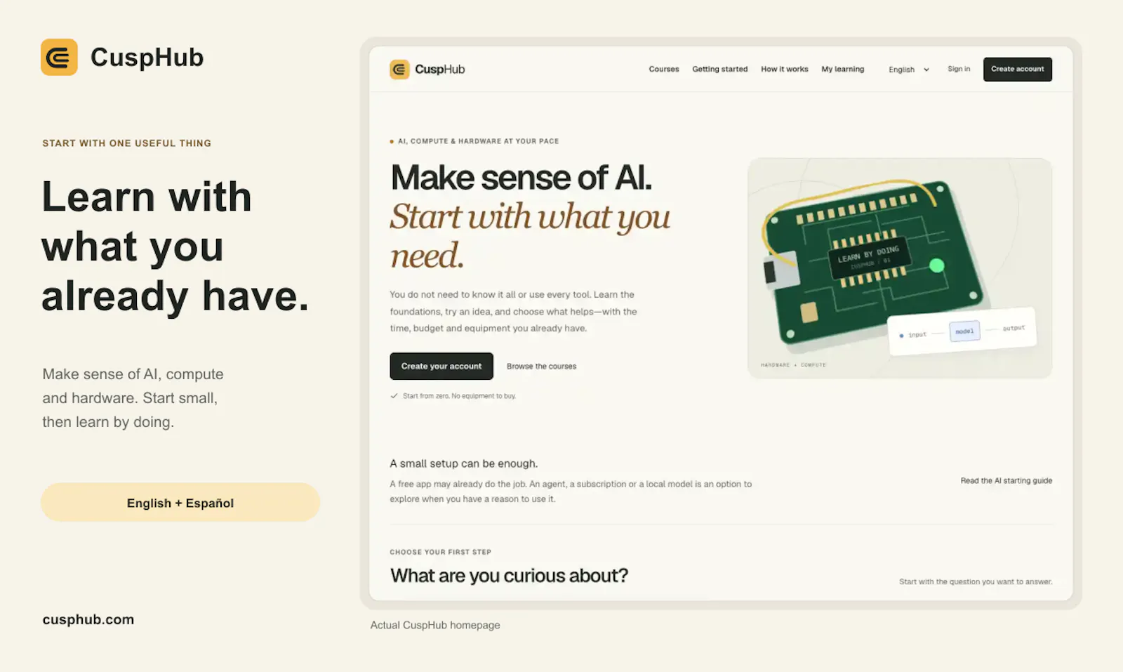 CuspHub screenshot 2
