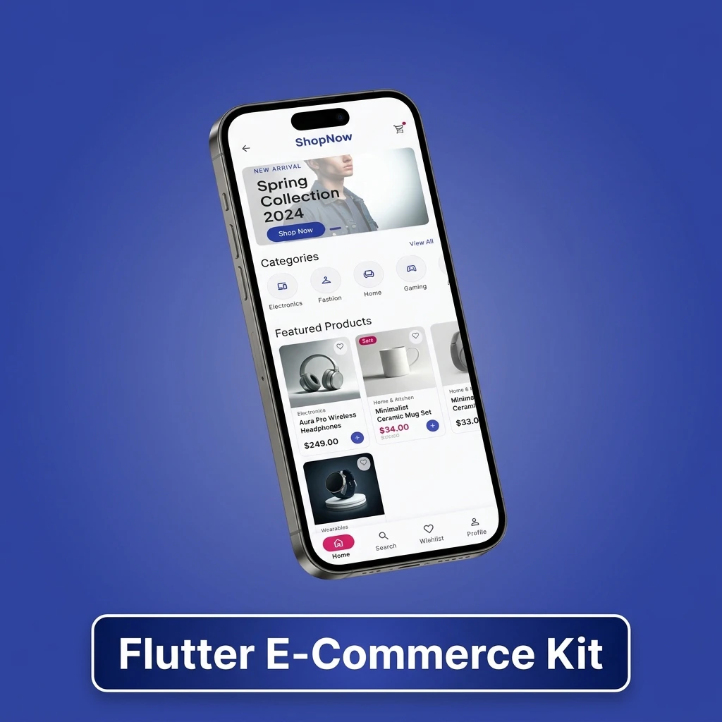 Indigo — Flutter UI Kit logo