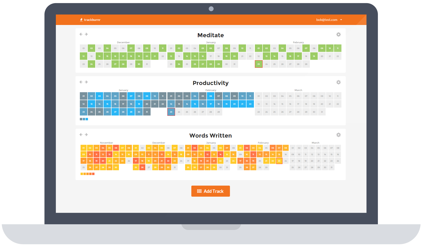 Trackburnr gallery image