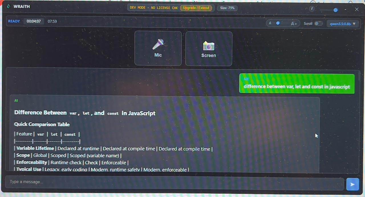 Wraith gallery image