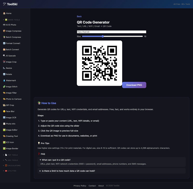 ToolSki screenshot 2