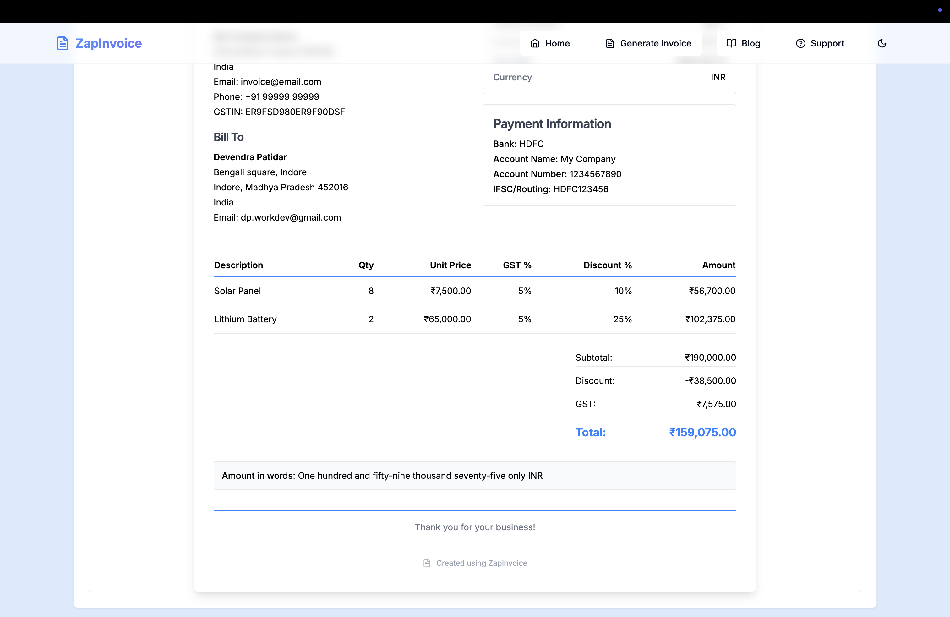Zapinvoice media 6