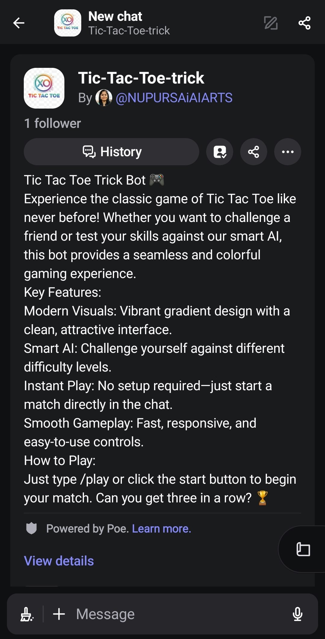 Tic-Tac-Toe game  gallery image