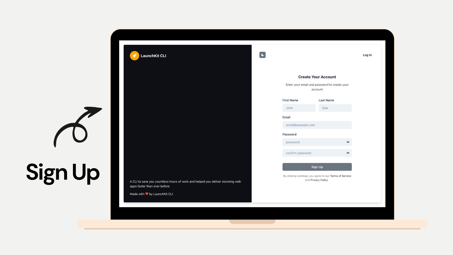 Launchkit-Cli - Generieren Sie den Boilerplate -Code, um Ihr MVP schnell zu erstellen Medien 1