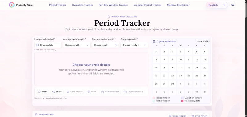 PeriodlyWise screenshot 10