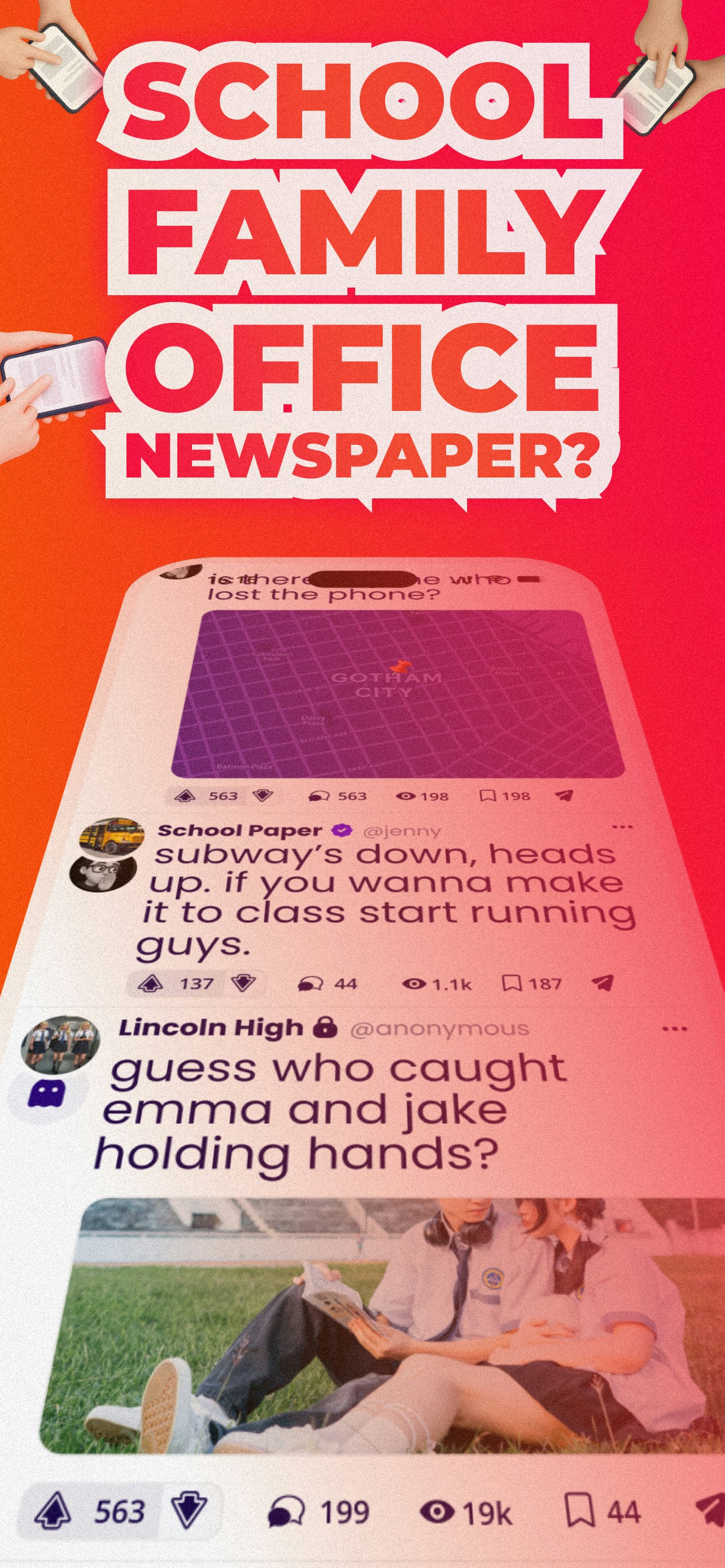 Vlatua: School, Family, Office Newspaper - Screenshot 2 showing product features and functionality