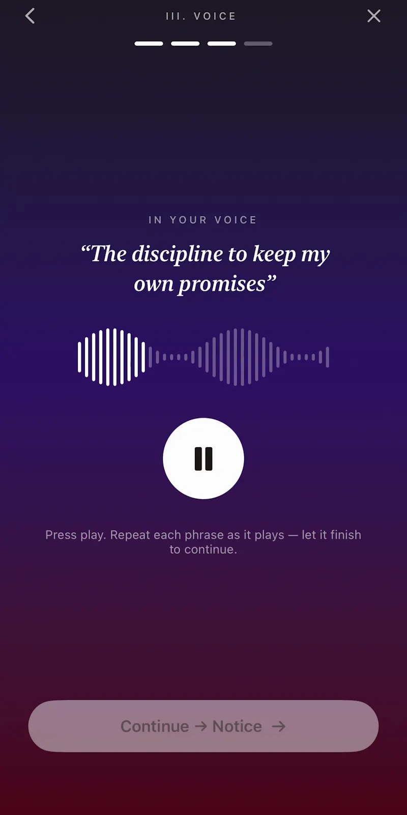 Echo screenshot 1
