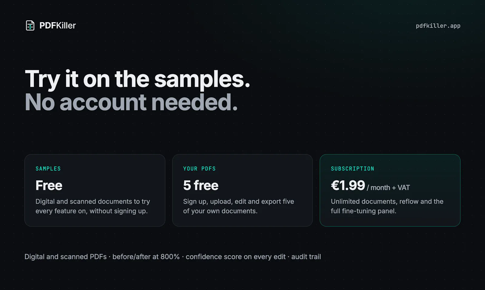 PDFKiller.app screenshot 2