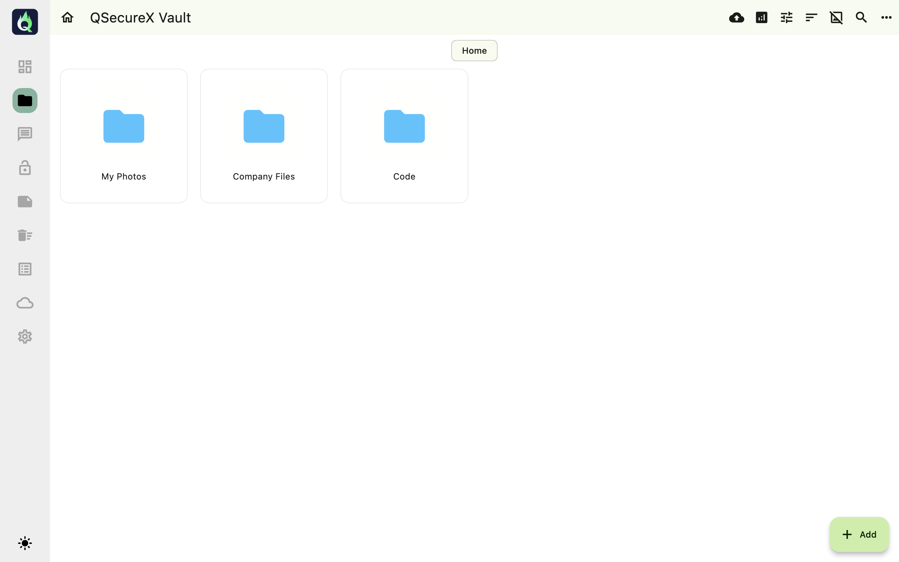 QSecureX - Screenshot 3 showing product features and functionality