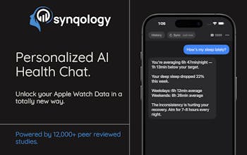 synqology: AI supplement, health tracker gallery image