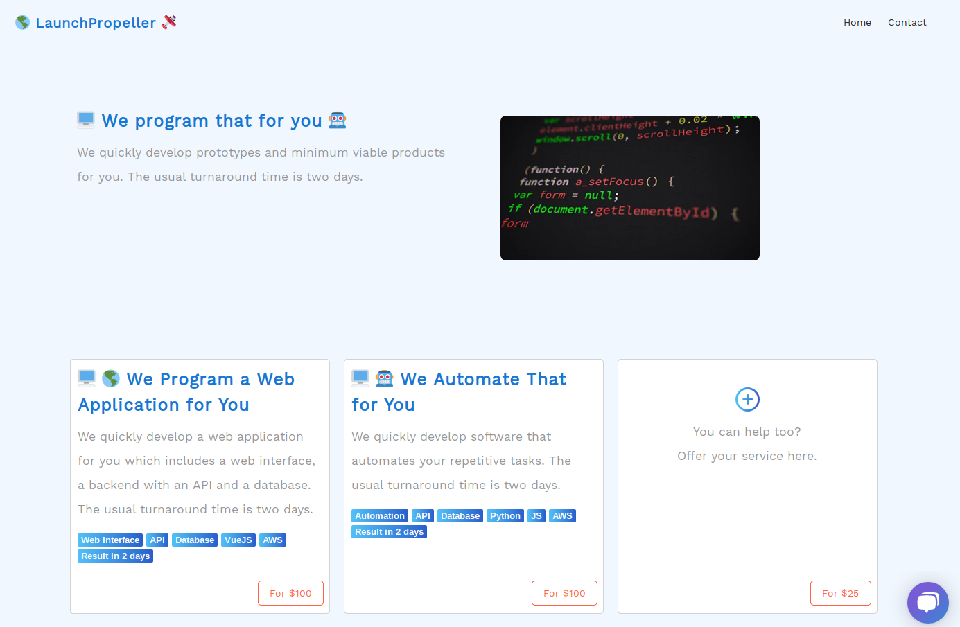 LaunchPropeller gallery image