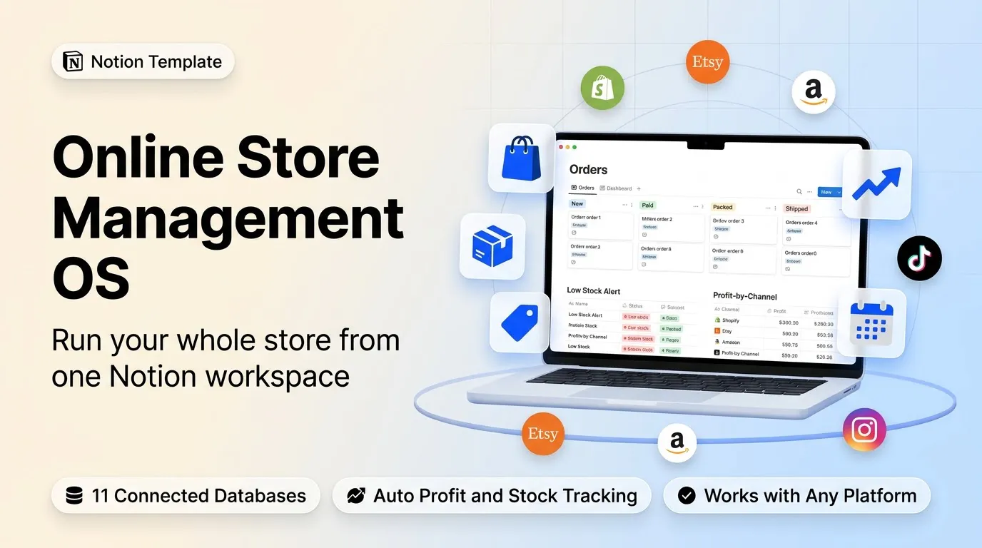 Online Store Management OS gallery image
