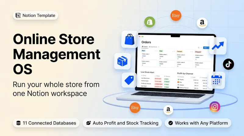 Online Store Management OS screenshot 1