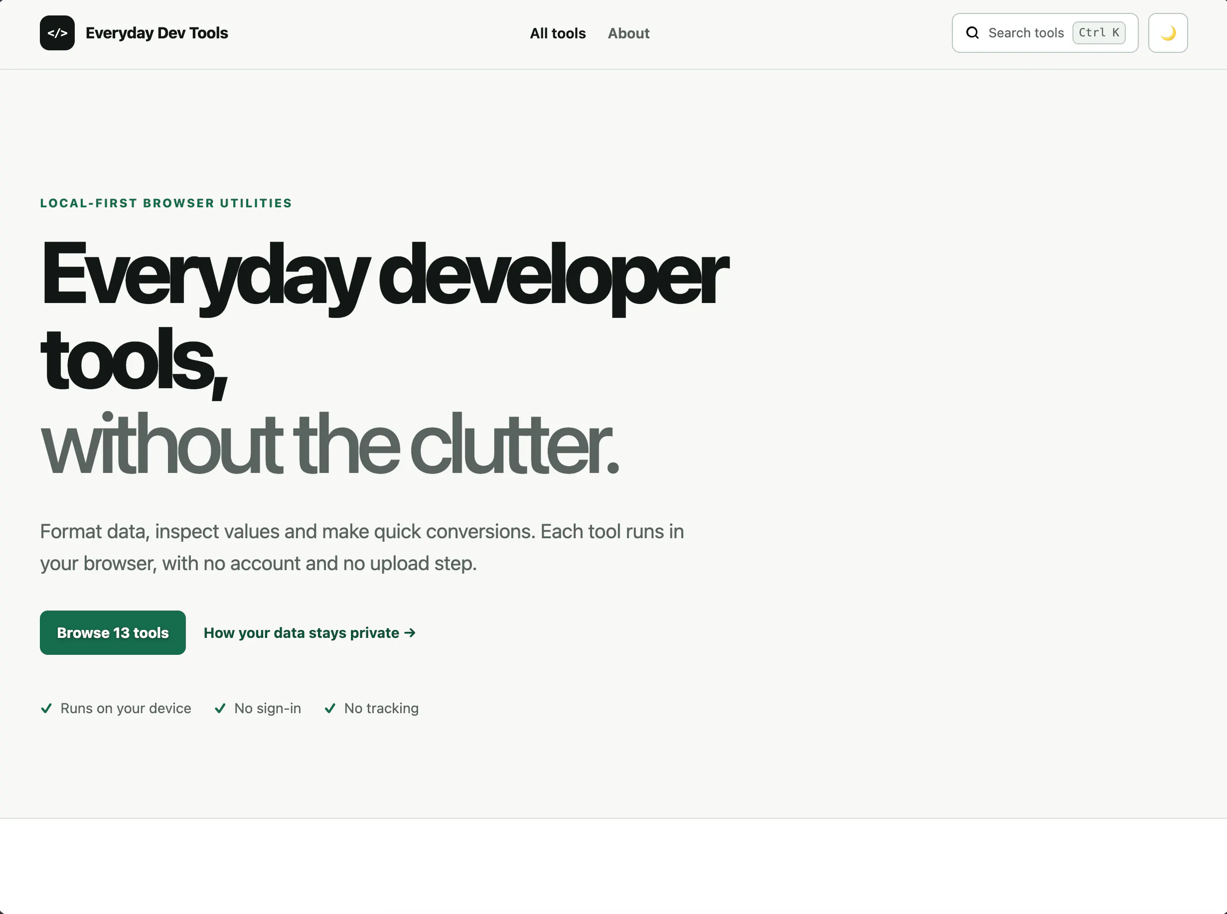 Everyday Dev Tools gallery image