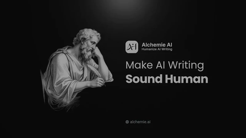 Alchemie AI screenshot 1 (video preview)