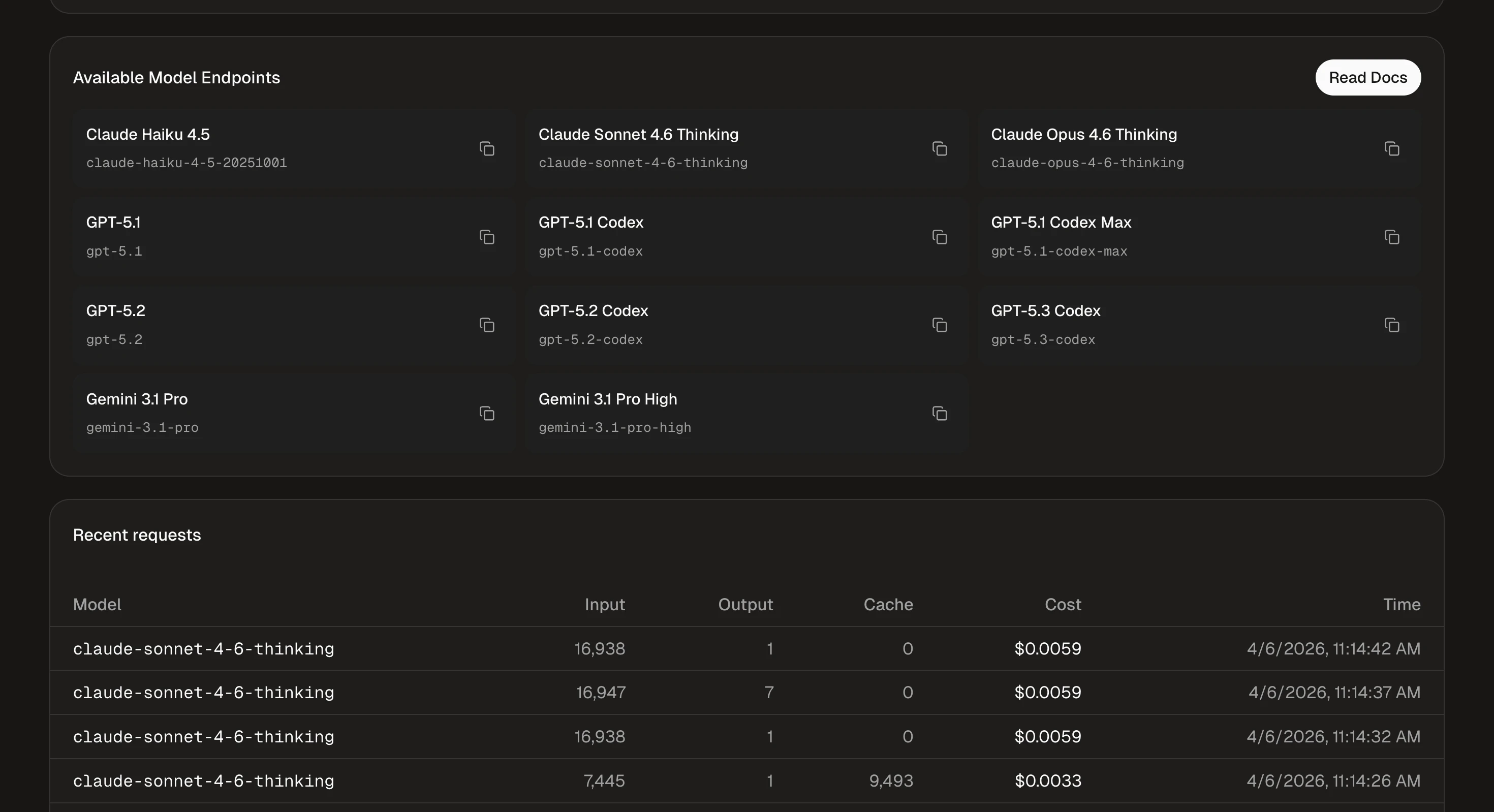 Crouter screenshot 3