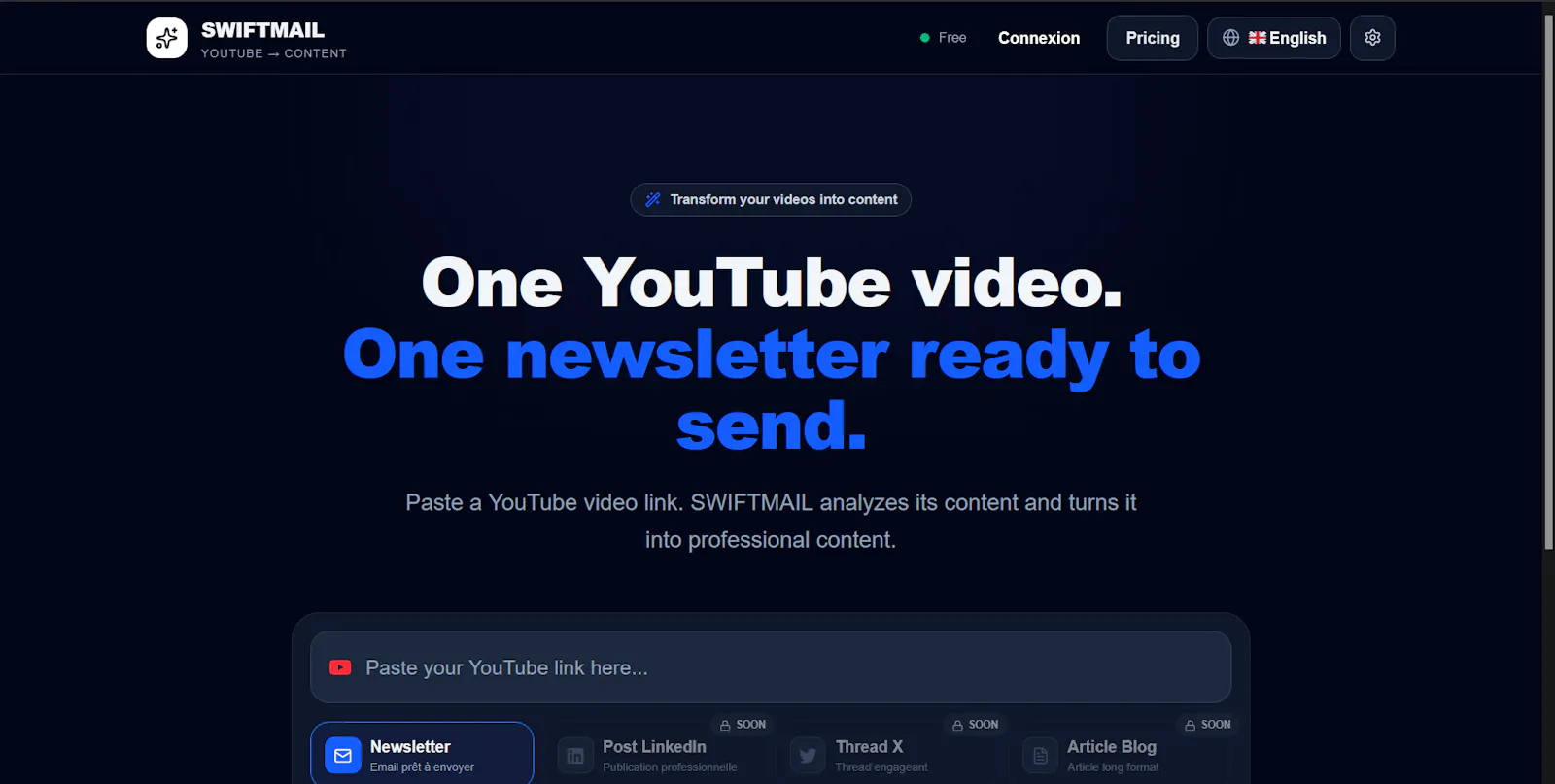 SWIFTMAIL screenshot 1