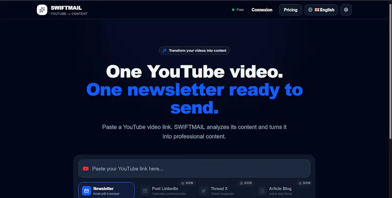SWIFTMAIL screenshot 1