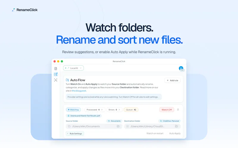RenameClick screenshot 5