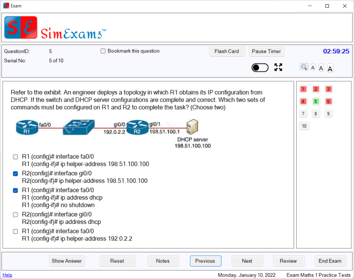Software de teste baseado em computador media 9