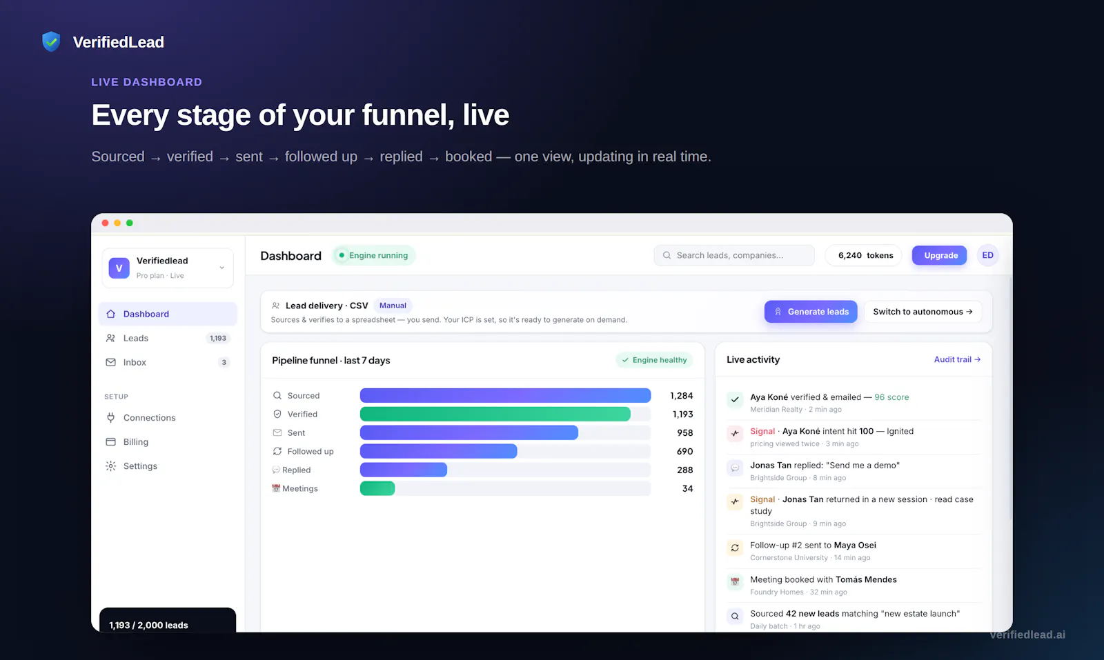 Verifiedlead.ai screenshot 5