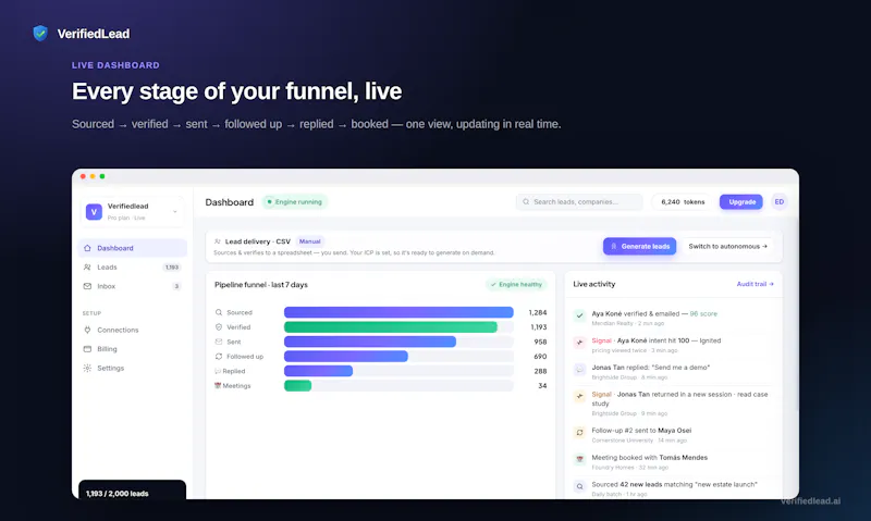 Verifiedlead.ai screenshot 5
