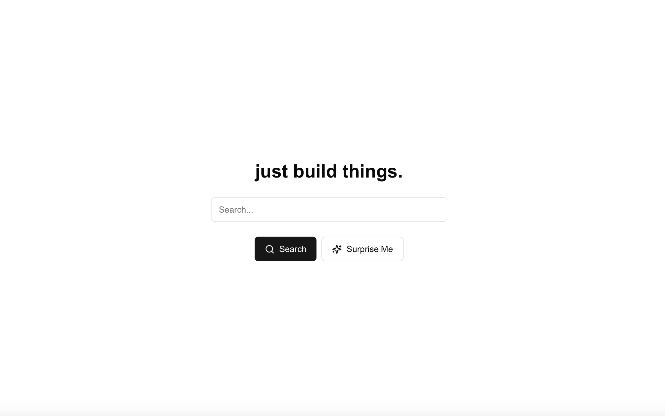 startuptile justbuildthings-free tiny web products