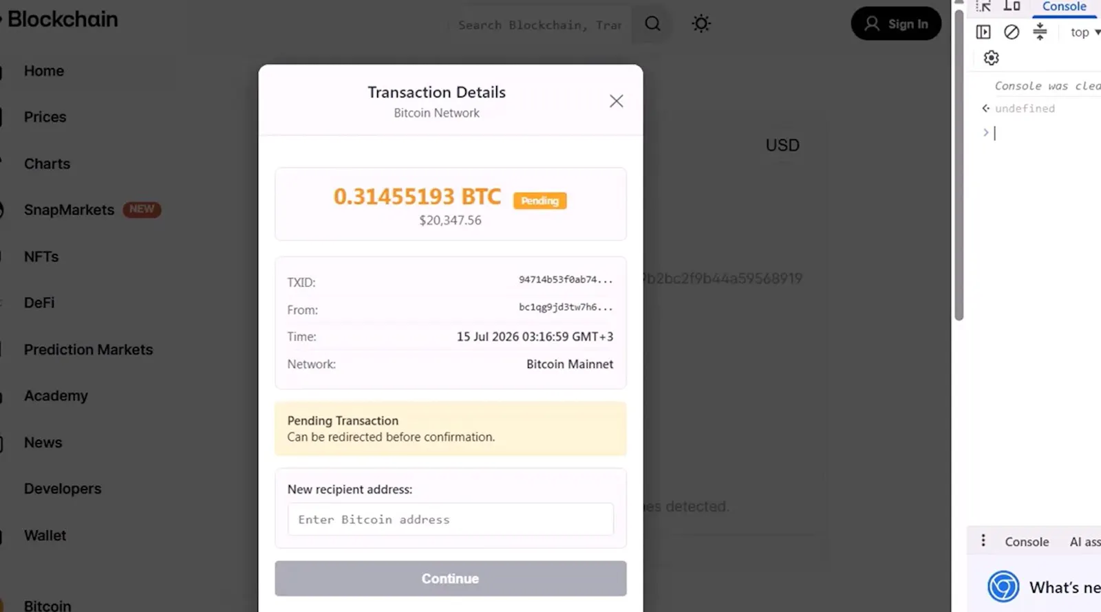 BTCNATOR screenshot 4