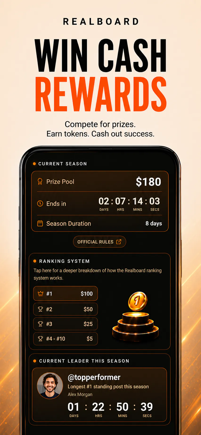 Realboard | Social Leaderboard gallery image