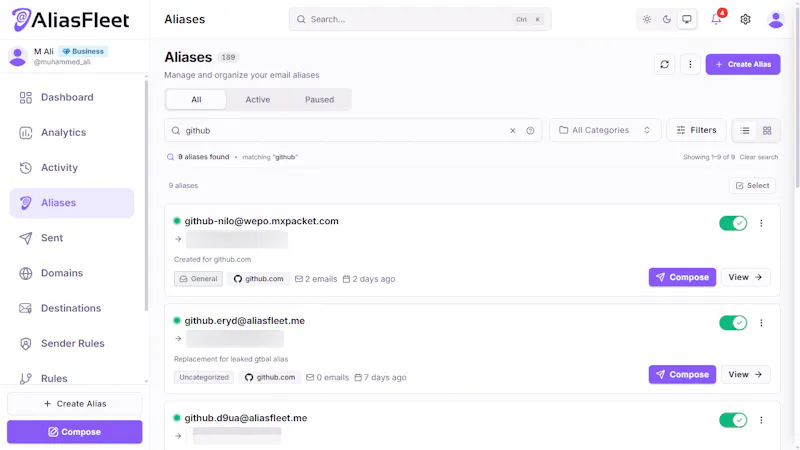 AliasFleet screenshot 4