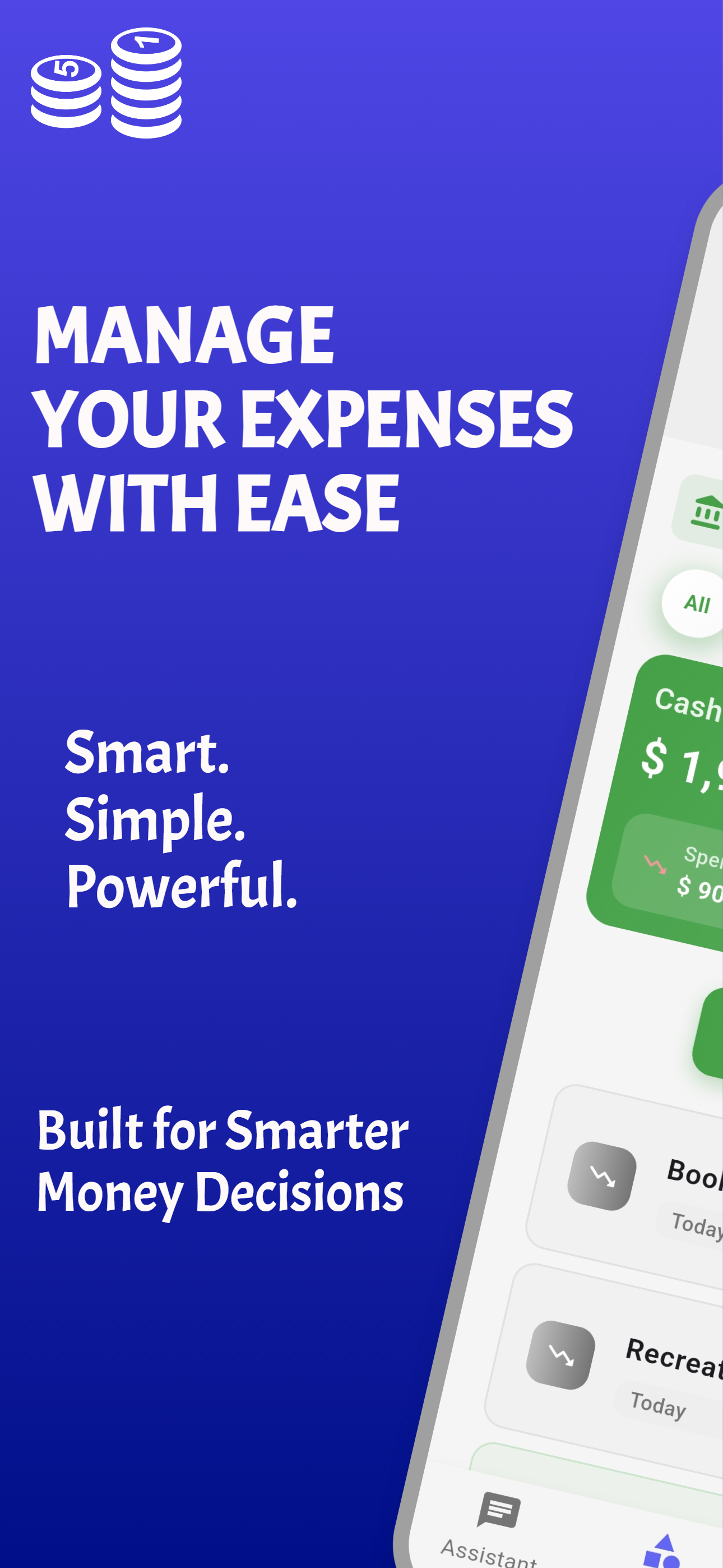 Expense Managerly - Main product screenshot demonstrating key features and user interface