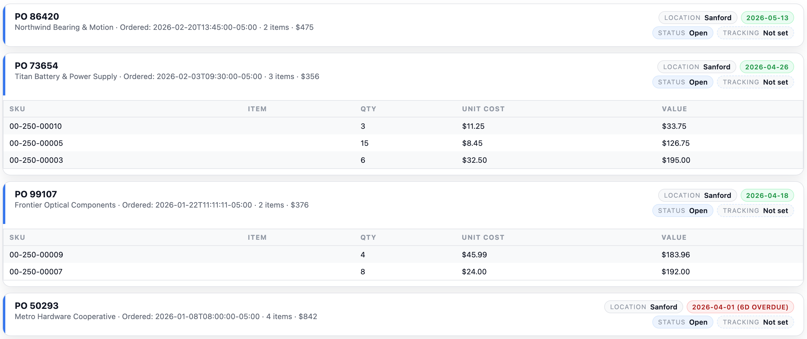 Inventory Control for QuickBooks Desktop gallery image