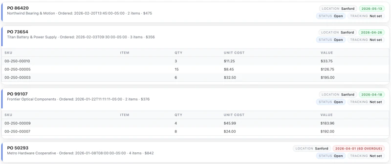 Inventory Control for QuickBooks Desktop screenshot 2