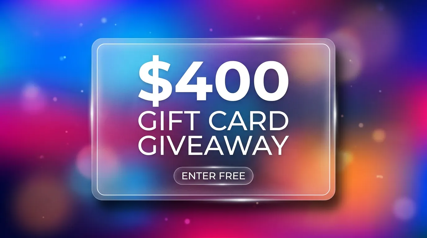 Want a Free $400 Gift Card? Enter Here gallery image