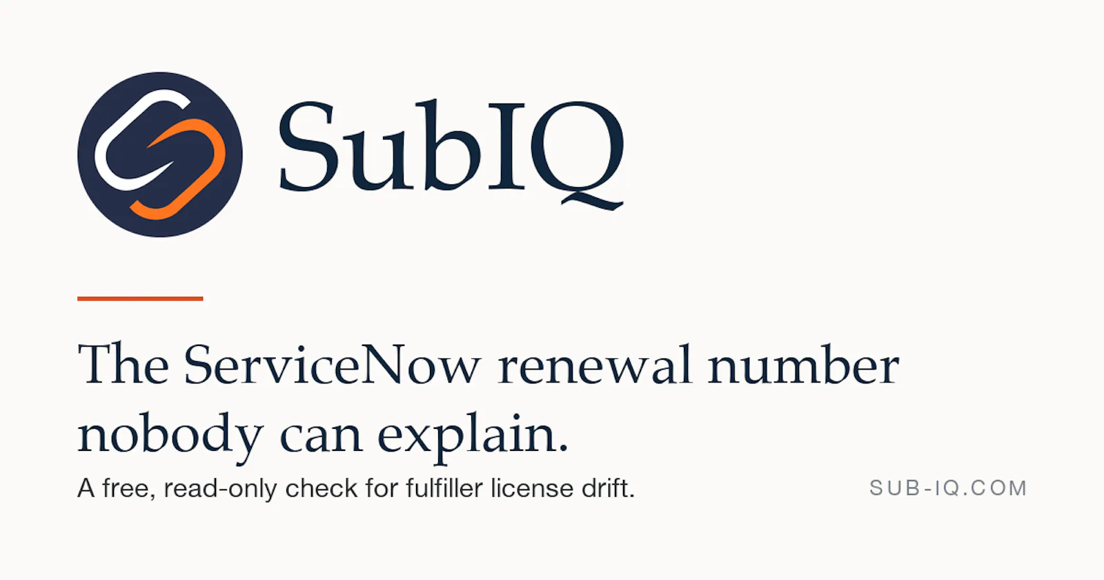 SubIQ screenshot 1