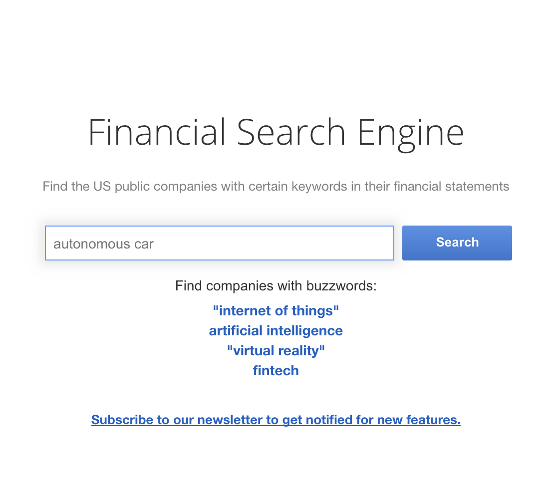 InsightField - Financial Search Engine gallery image