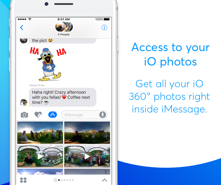 iO 360 for iMessage gallery image