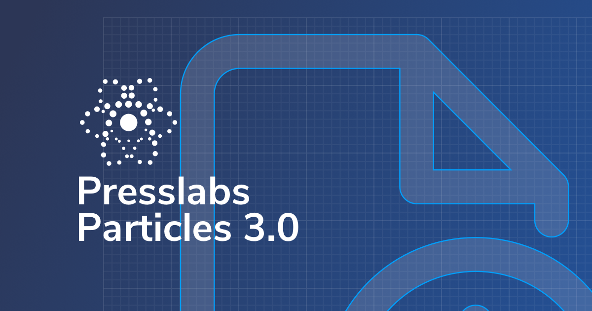 Presslabs Particles Font 3.0 gallery image