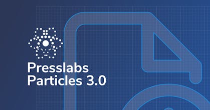 Presslabs Particles Font 3.0 gallery image