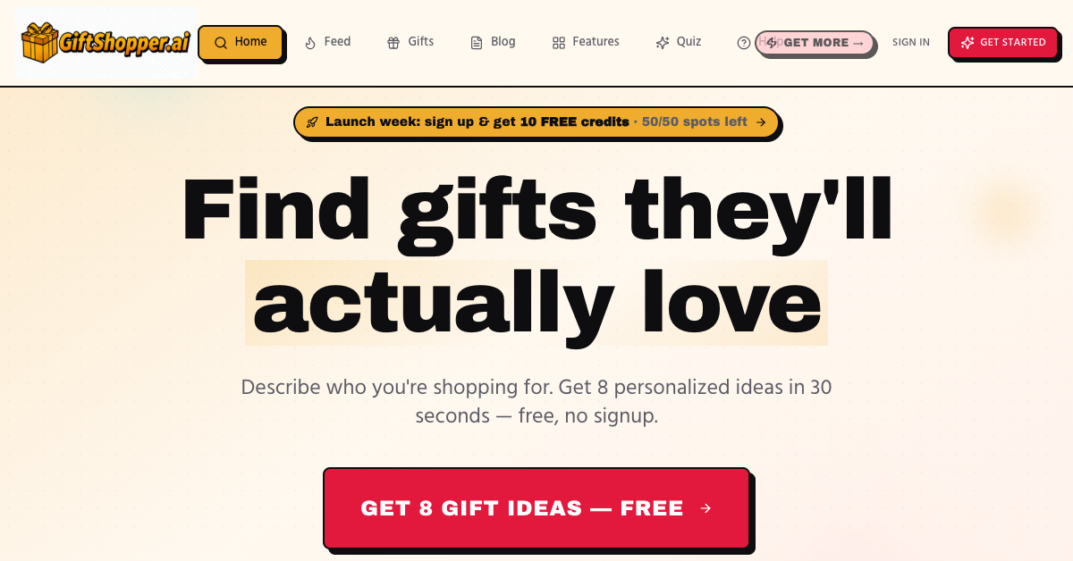 GiftShopper.ai gallery image