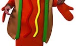 Dancing Hot Dog Costume by Snap image
