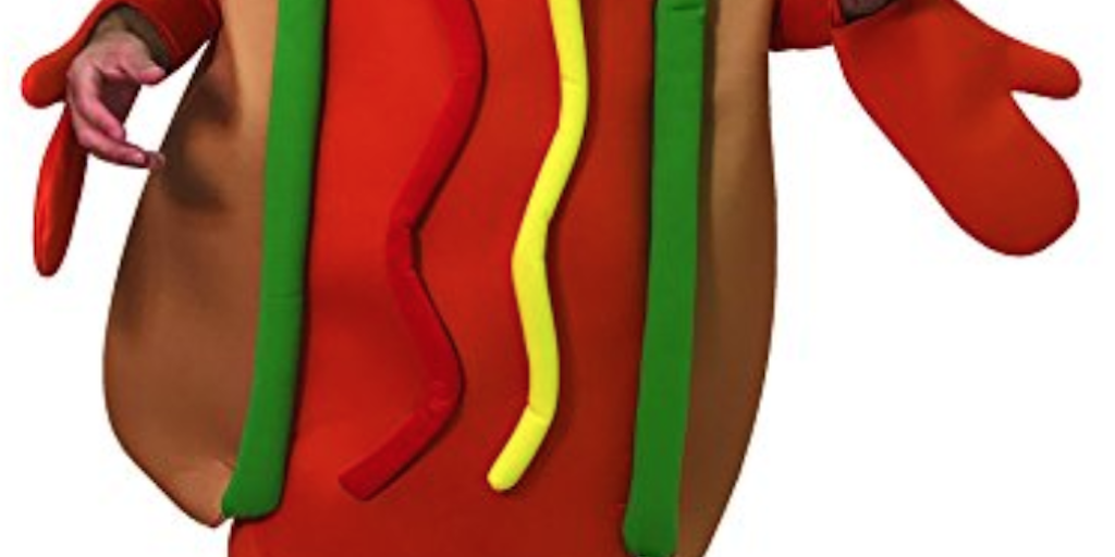 Dancing Hot Dog Costume by Snap Image