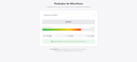 Verifica tu micrófono online gratis gallery image
