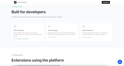 ExtensionBooster - Boost your extension gallery image