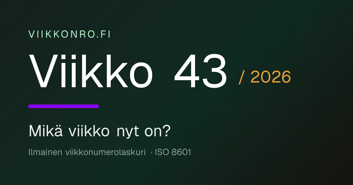 ViikkoNro.fi gallery image