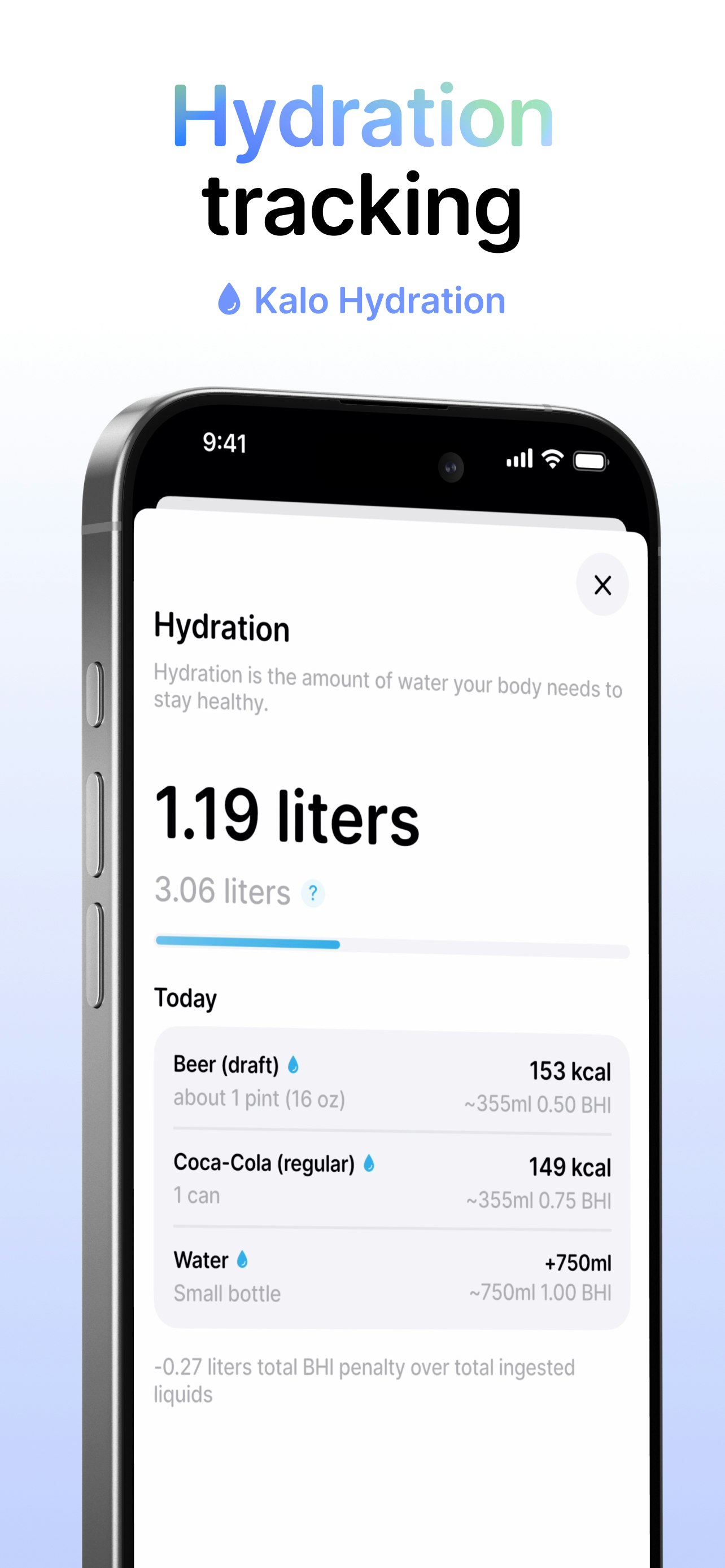 Kalo: Beyond Calories - Screenshot 3 showing product features and functionality