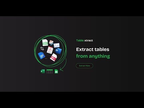 Tablextract gallery image