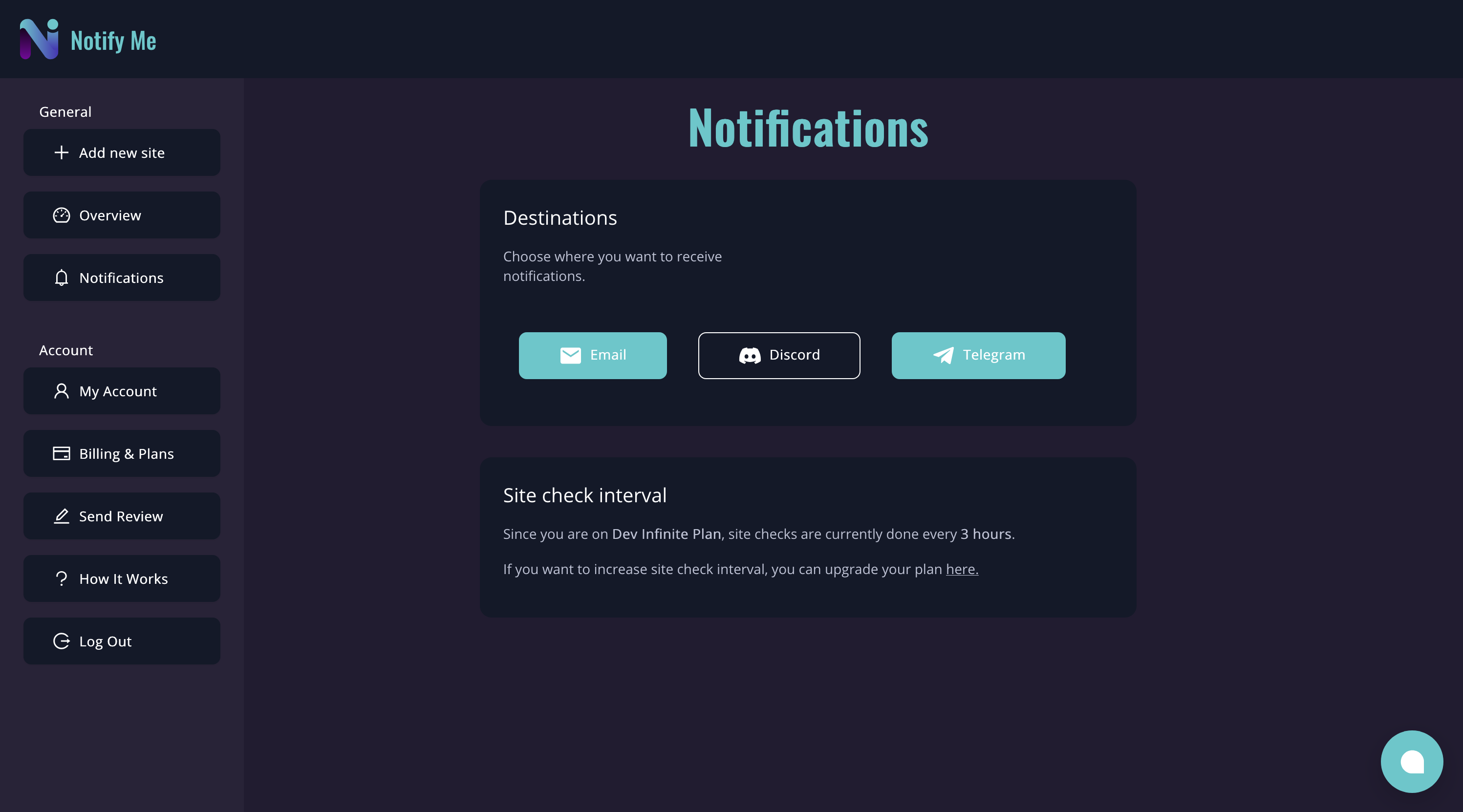 Notify Me gallery image