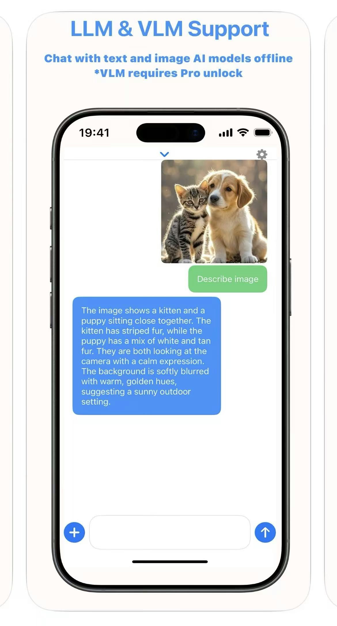 Local LLM-Vision — Fully Offline iOS AI gallery image